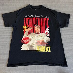 Scarface Movie Tony Montana T-Shirt Men's size L